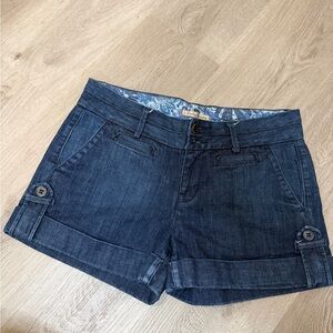 Lucky Brand Dark Blue Jean Shorts